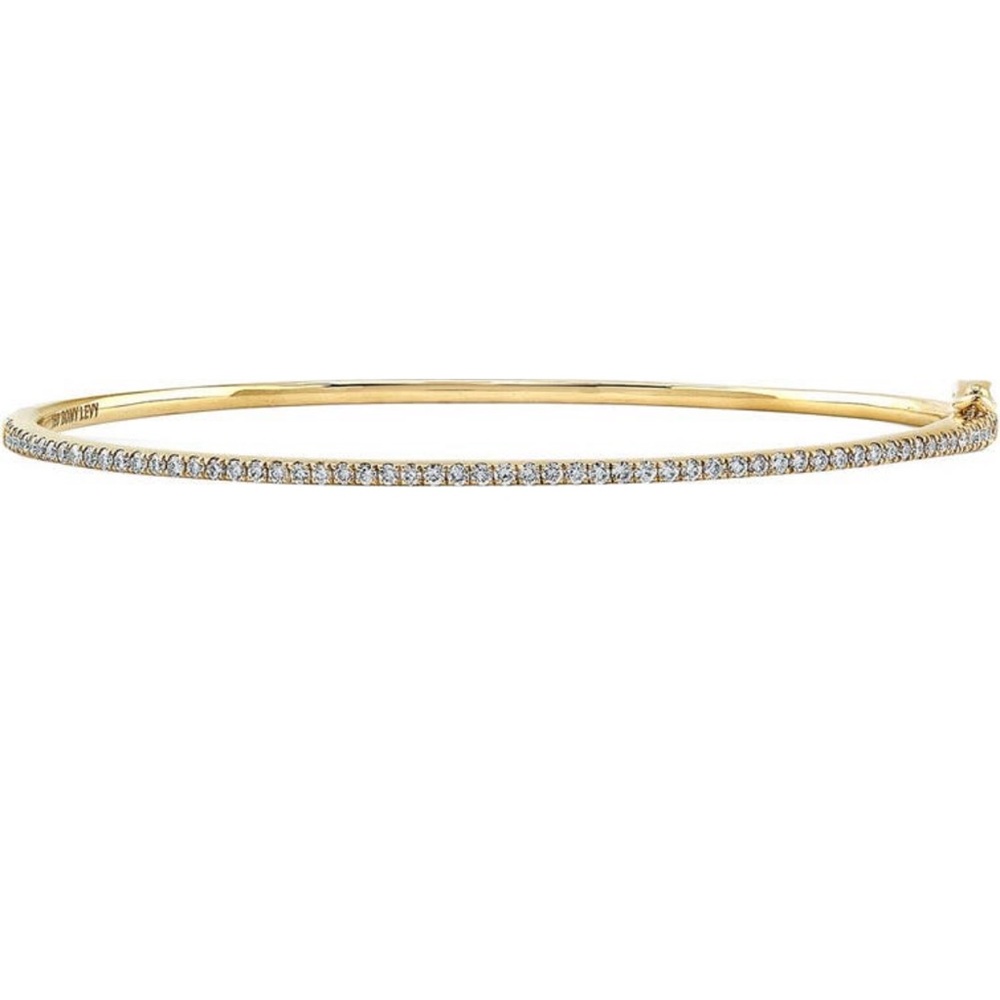 Bony Levy Stackable Bracelet Diamond Bangle - image 1